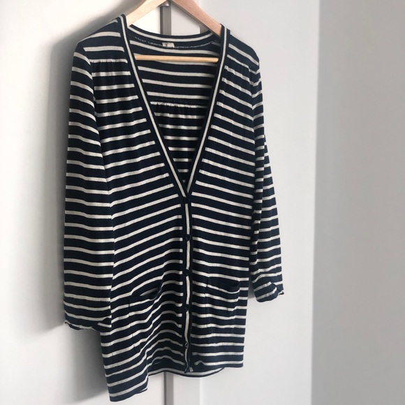 Jcrew Lightweight button down cotton top/cardigan - Picture 1 of 5